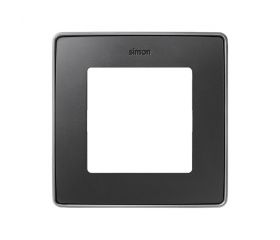 Marco para 1 elemento grafito base aluminio Simon 82 Detail Select