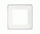 Marco para 1 elemento blanco base aluminio Simon 82 Detail Select