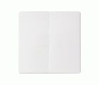 Tecla doble para mecanismos doble blanco mate Simon 82 Concept