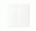 Tecla doble para mecanismos de mando blanco Simon 82