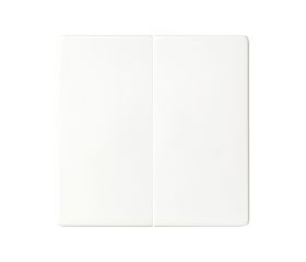 Tecla doble para mecanismos de mando blanco Simon 82