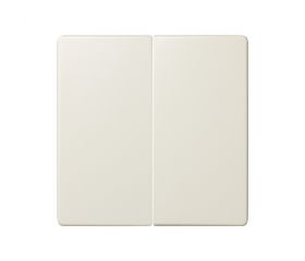 Tecla doble para mecanismos de mando marfil Simon 82