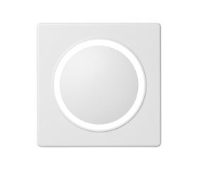 Placa para los mecanismos electrónicos de tacto con luminoso azul blanco Simon 82