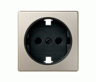 Tapa con dispositivo de seguridad para la base de enchufe schuko cava Simon 82