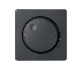 Placa para los mecanismos electrónicos giratorios grafito Simon 82