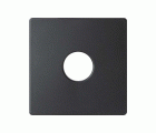 Tapa para mecanismos de llave-altavoz mono grafito Simon 82