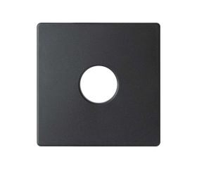 Tapa para mecanismos de llave-altavoz mono grafito Simon 82