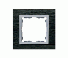 Marco para 1 elemento pizarra interior aluminio Simon 82 Nature