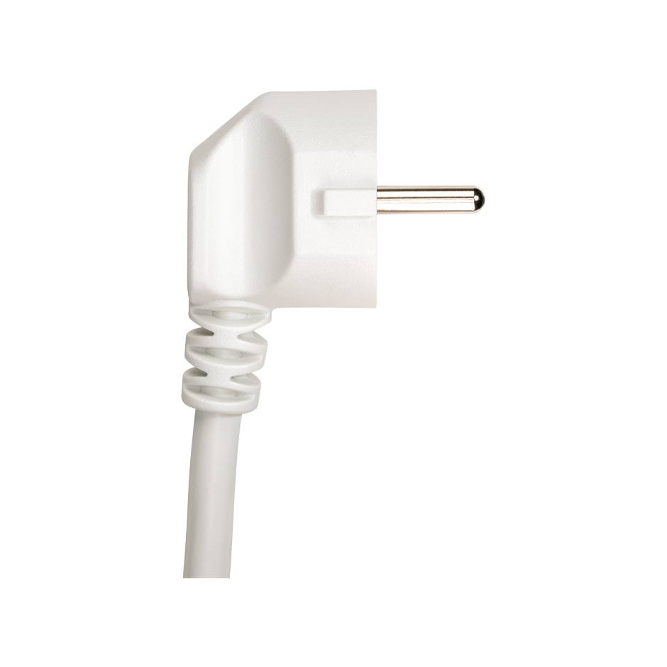 CABLE H05VV-F 3G1,5MM² 3 METROS BLANCO PARA BASE MÚLTIPLE MULTIFIX SIMON