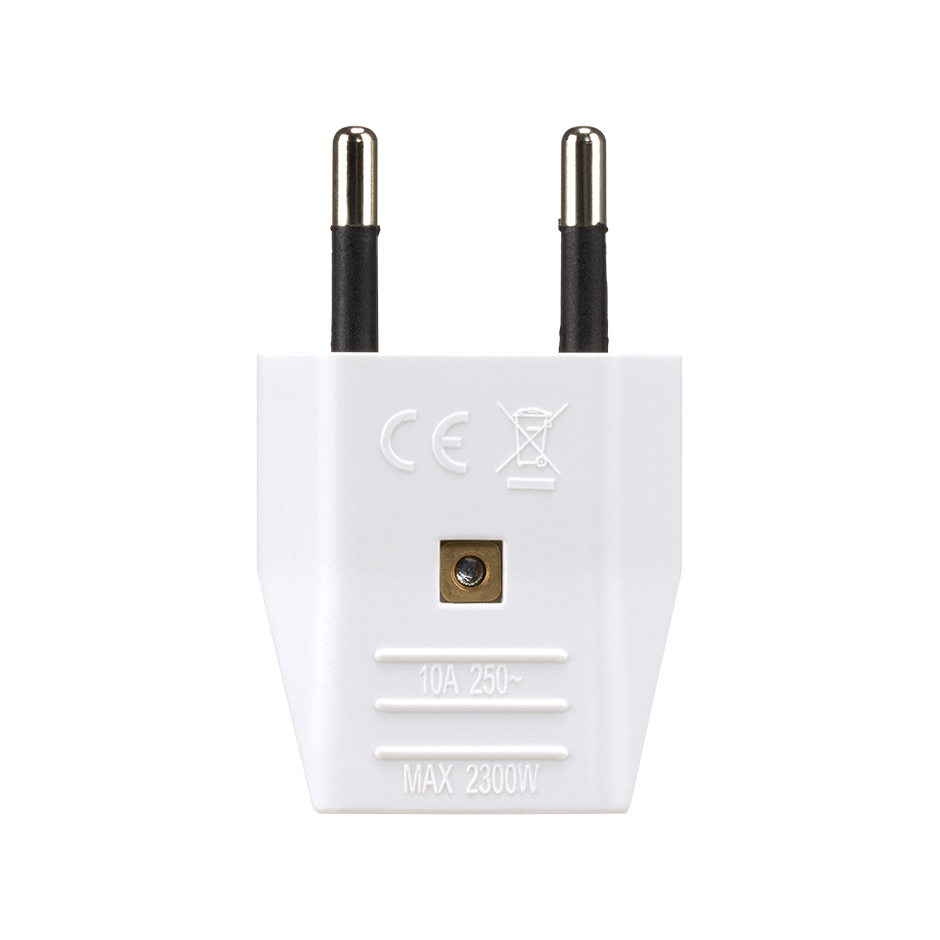 CLAVIJA 10A 250V BLANCA Simon Brico