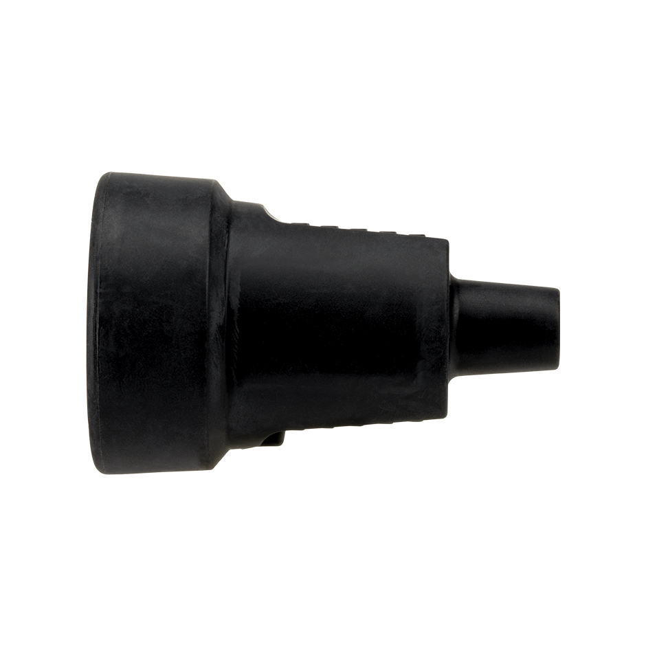 BASE MÓVIL DE GOMA 16A 230V NEGRA Simon Brico