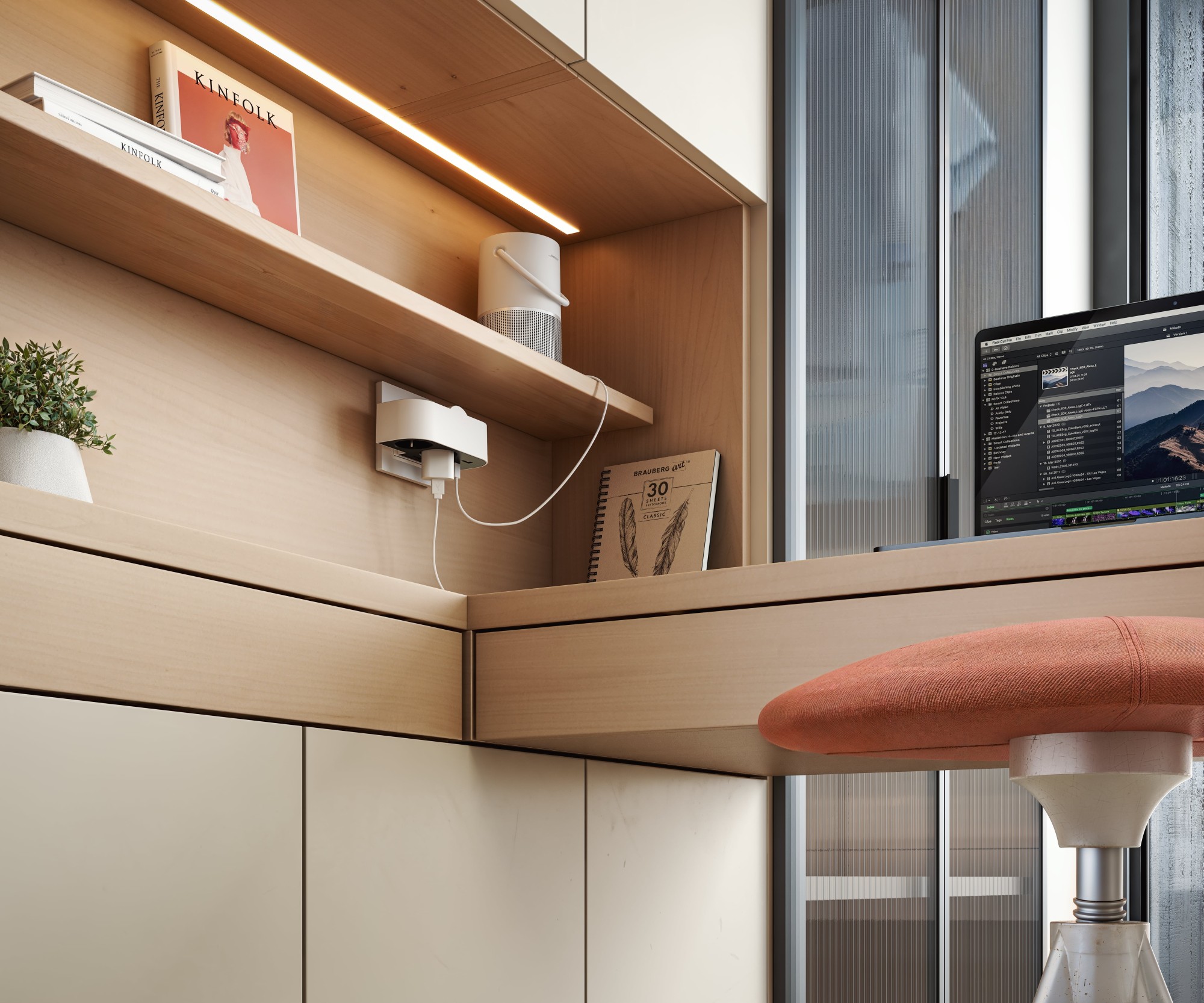 ADAPTADOR GIRATORIO 180 GRADOS PLUG III 2 TOMAS + USB A + USB C 30W