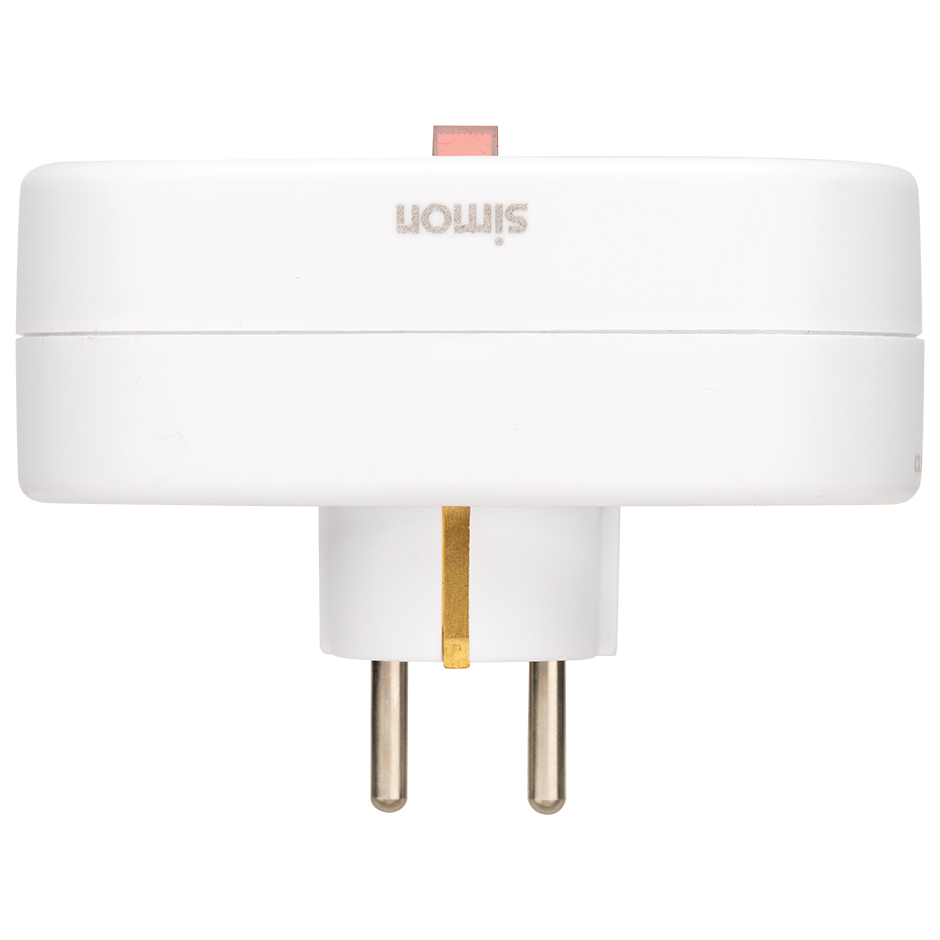 ADAPTADOR 2 TOMAS FRONTAL INTERRUPTOR