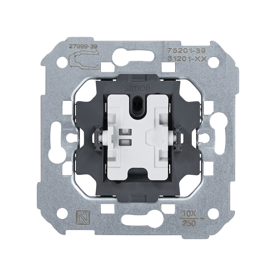 Conmutador 10 AX 250V~ con sistema de embornamiento rápido