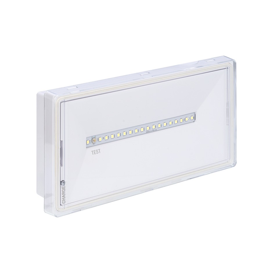 LUMINARIA DE EMERGENCIA LED 280 LÚMENES A BATERÍA IP65 SIMON