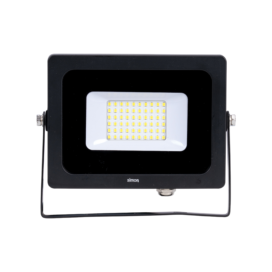 PROYECTOR LED 20W 1800 LÚMENES LUZ FRÍA IP65 (CAJA) Simon