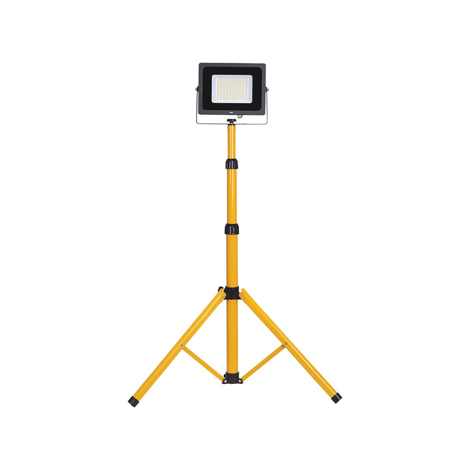 PROYECTOR LED CON TRIPODE 50W 4500 LÚMENES LUZ FRÍA IP65 (CAJA) Simon