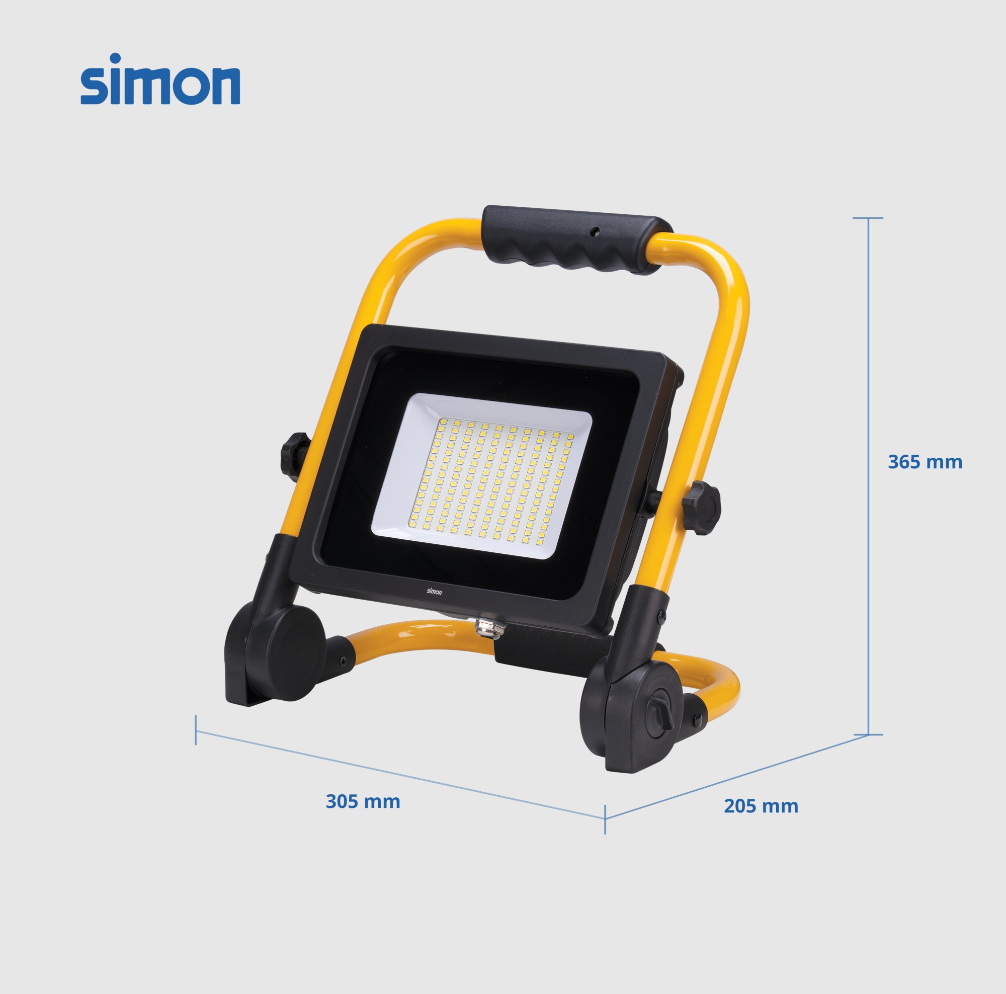 PROYECTOR LED 50W CON SOPORTE  SIMON