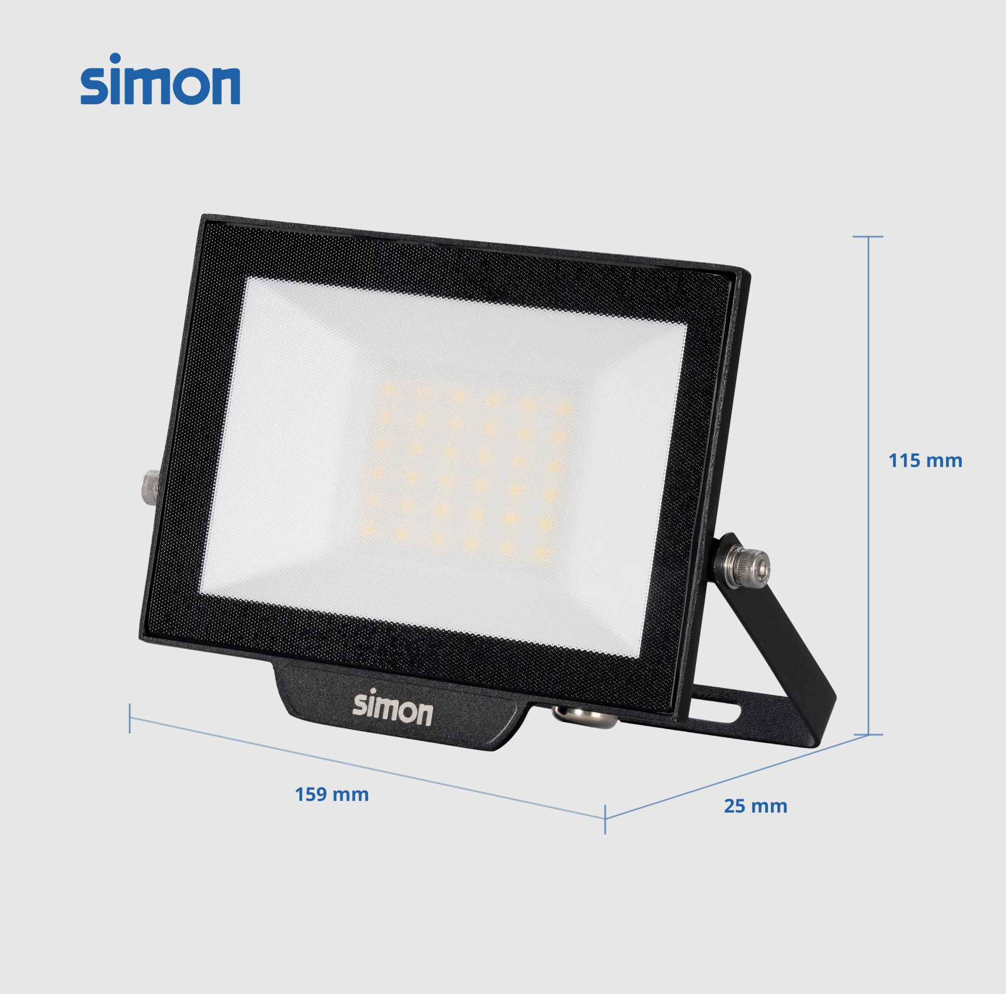 PROYECTOR  LED 30W 3000 LÚMENES LUZ NEUTRA 4000K IP65 Simon