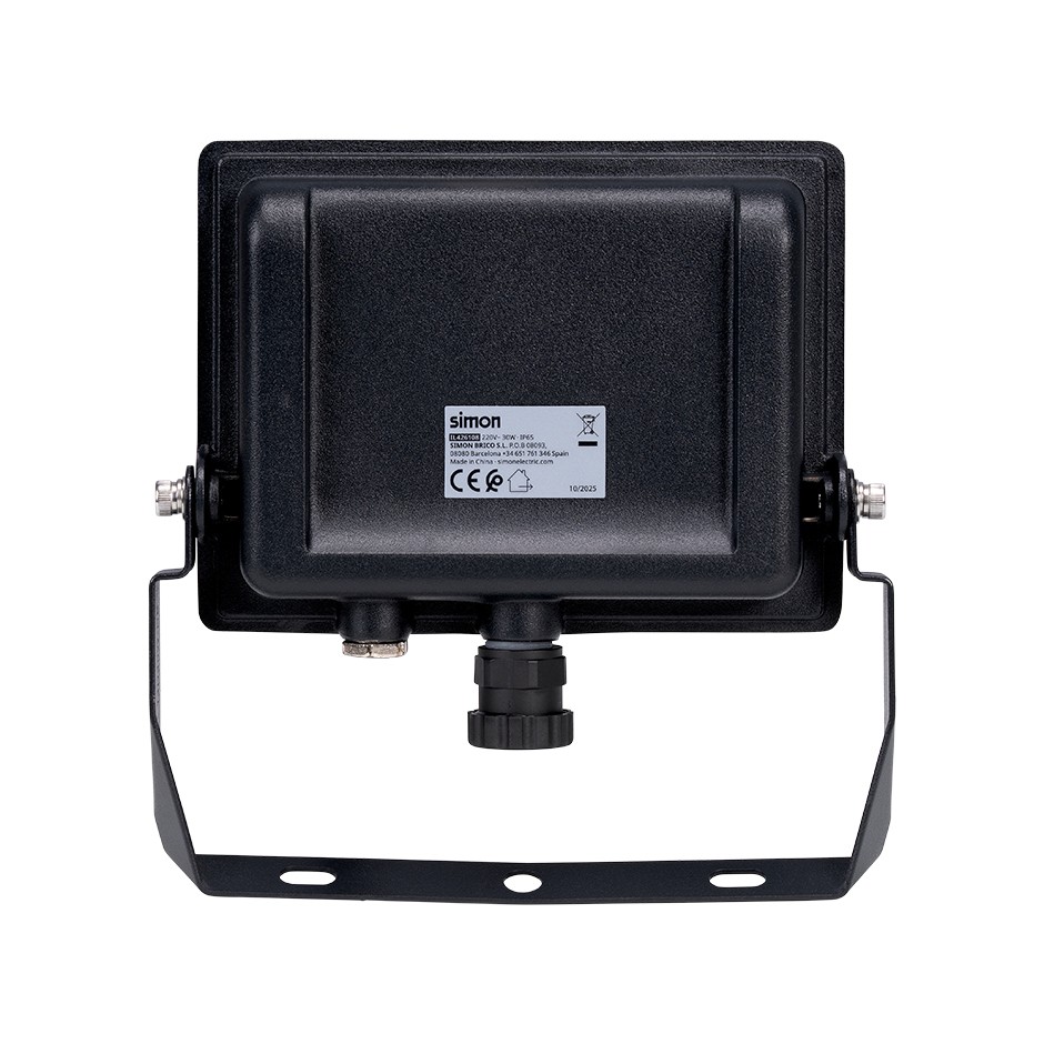 PROYECTOR LED CCT 30W 3000 LÚMENES 3000-4000-6500K IP65 Simon