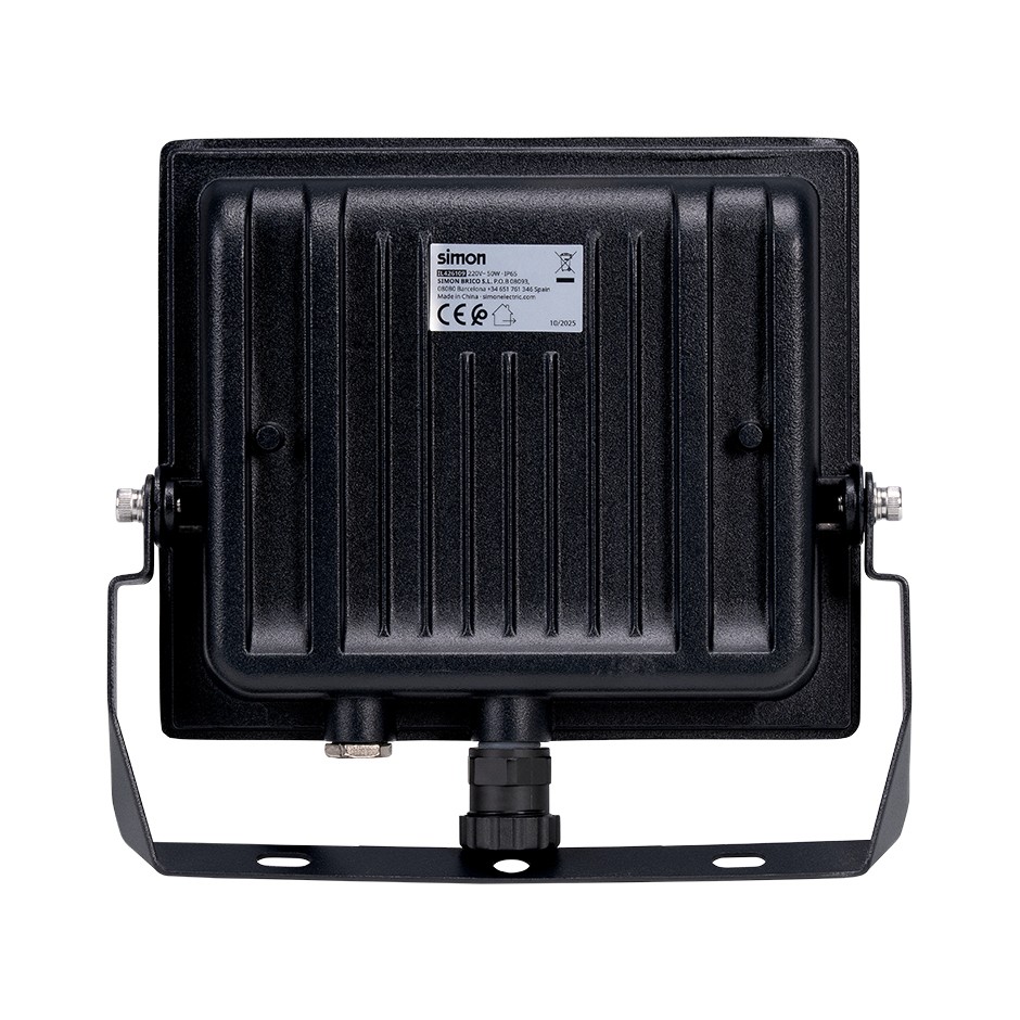 PROYECTOR LED CCT 50W 5000 LÚMENES 3000-4000-6500K IP65 Simon