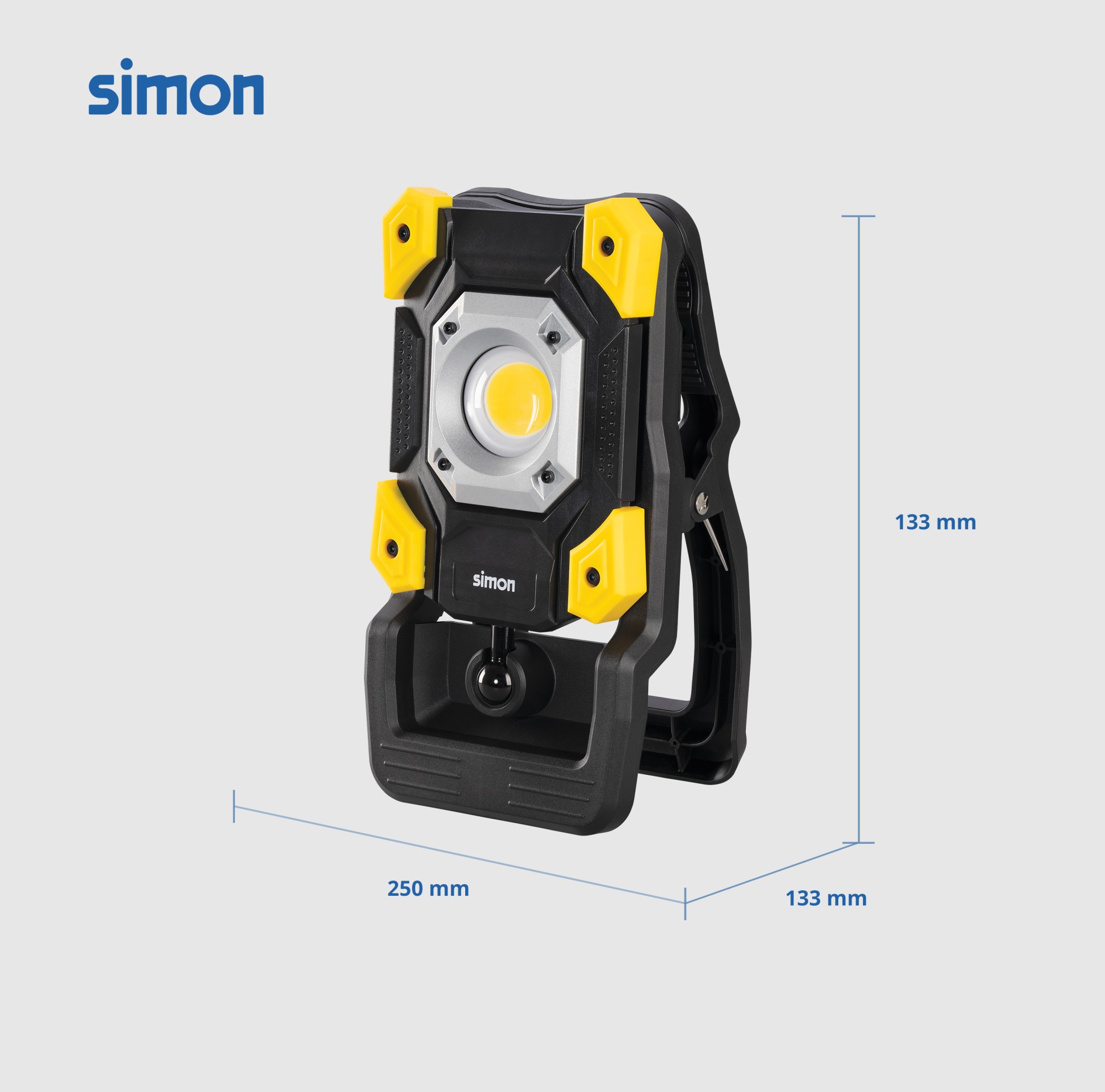 LÁMPARA DE TRABAJO 30W 1800 LÚMENES 4000K IP54 Simon
