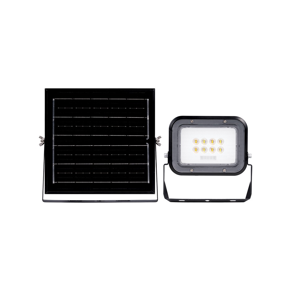 PROYECTOR LED SOLAR CCT 30W 500  LÚMENES LUZ NEUTRA 3000-4000-6000K IP65 Simon