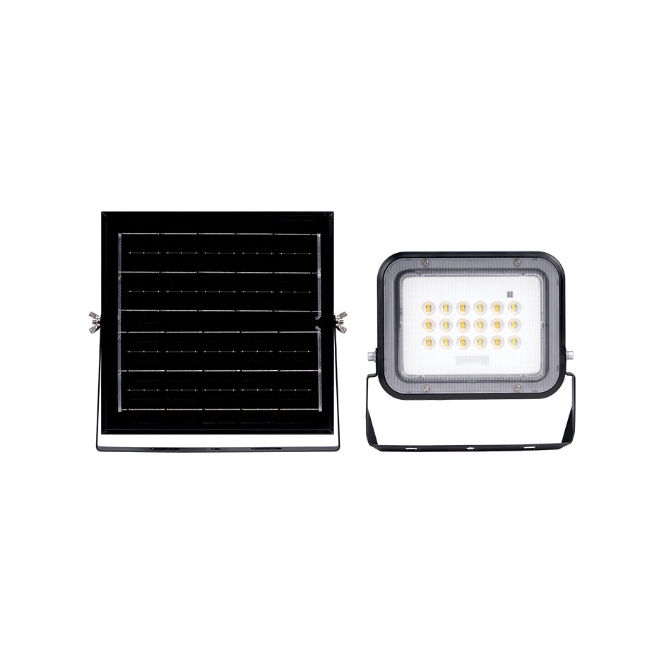PROYECTOR LED SOLAR CCT 50W 800 LÚMENES LUZ NEUTRA 3000-4000-6000K IP65 Simon