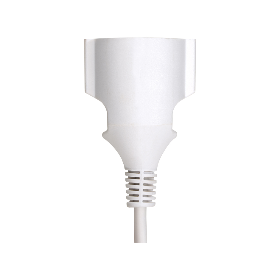 PROLONGADOR 5M H05VV-F 3G1.5MM² 16A 250V~ BLANCO SIMON