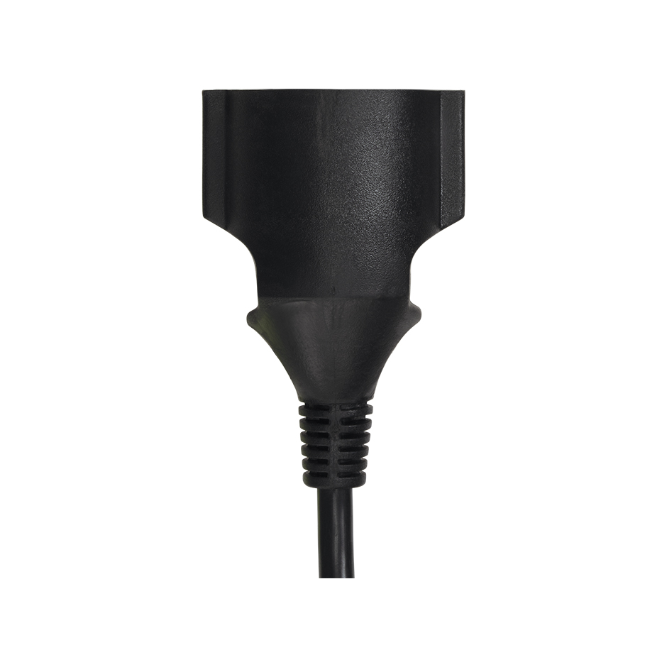 PROLONGADOR 5M H05VV-F 3G1.5MM² 16A 250V~ NEGRO SIMON