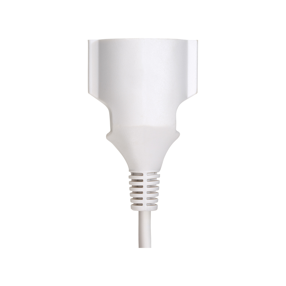 PROLONGADOR 2M H05VV-F 3G1.5MM² 16A 250V~ BLANCO SIMON