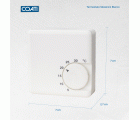 TERMOSTATO MECÁNICO PARA CALEFACCIÓN 10A 250V BLANCO Coati