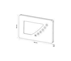 TERMOSTATO DIGITAL PROGRAMABLE SEMANAL SIMON