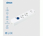 BASE MULTIFIX CON 2 TOMAS SCHUKO + 2 USB (A+C) QC