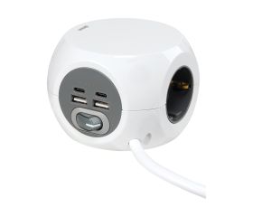 BASE MÚLTIPLE COMBIBALL CON USB A + C SIMON