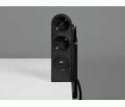 BASE MÚLTIPLE CON CLIP PARA FIJACIÓN PARA MESA 2 TOMAS 16A + 2 USB (A+C) CABLE1,5M 3G1,5 SIMON