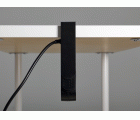 BASE MÚLTIPLE CON CLIP PARA FIJACIÓN PARA MESA 2 TOMAS 16A + 2 USB (A+C) CABLE1,5M 3G1,5 SIMON
