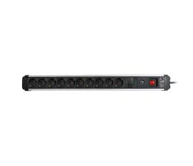 BASE MÚLTIPLE EXTRAPOWER 10 TOMAS 16A 250V~ ALUMINIO C/PROT. SOBRETENSIONES 1,5M CABLE H05VV-F 3G1,5MM² SIMON BRICO