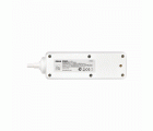 BASE 3 TOMAS CON TT CABLE 2M BLANCO(FAJ)