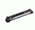 BASE MÚLTIPLE EXTRAPOWER 4 TOMAS 16A 250V + 2 USB CABLE 1,5M 3G1,5 CON PROTECCIÓN EN ALUMINIO SIMON