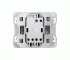 Interruptor para persianas 230V~ con 3 posiciones: subida, bajada y paro negro mate Simon 270