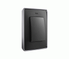 Marco para 1 elemento grafito base aluminio Simon 82 Detail Select