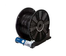 CABLE MANGUERA PLANA H03VVH2-F 2x0,75MM² 300 METROS NEGRO Simon