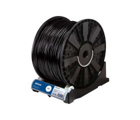 CABLE MANGUERA REDONDA H05VV-F 2x1MM² 100 METROS NEGRO Simon