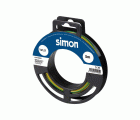 CABLE UNIPOLAR H07V-K 1x1,5MM² 5 METROS AMARILLO/VERDE Simon
