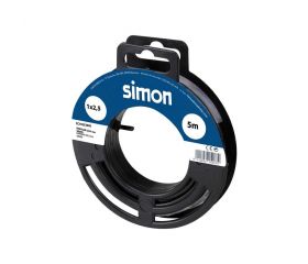 CABLE UNIPOLAR H07V-K 1x2,5MM² 5 METROS NEGRO Simon