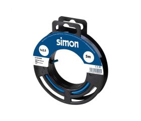 CABLE UNIPOLAR H07V-K 1x2,5MM² 5 METROS AZUL Simon