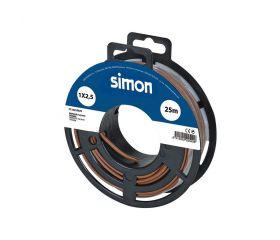 CABLE UNIPOLAR H07V-K 1x2,5MM² 25 METROS MARRÓN Simon