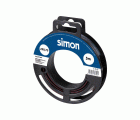 CABLE AUDIO A03VH-V 2x0,75MM² 5 METROS ROJO/NEGRO Simon