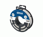 CABLE TELEFÓNICO H05VV-F 2x0,5MM² 25 METROS MARFIL Simon